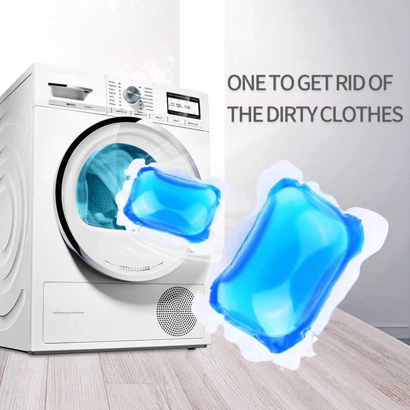 Хит продаж, капсулы с гелевыми шариками для стирки одежды, 20 г