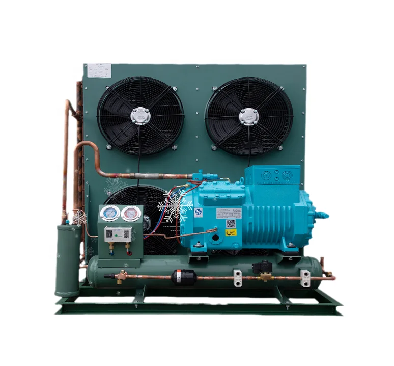 10Hp Condensing Unit  Semi Hermetic Compressor Air Cooled Chiller Condensing Units
