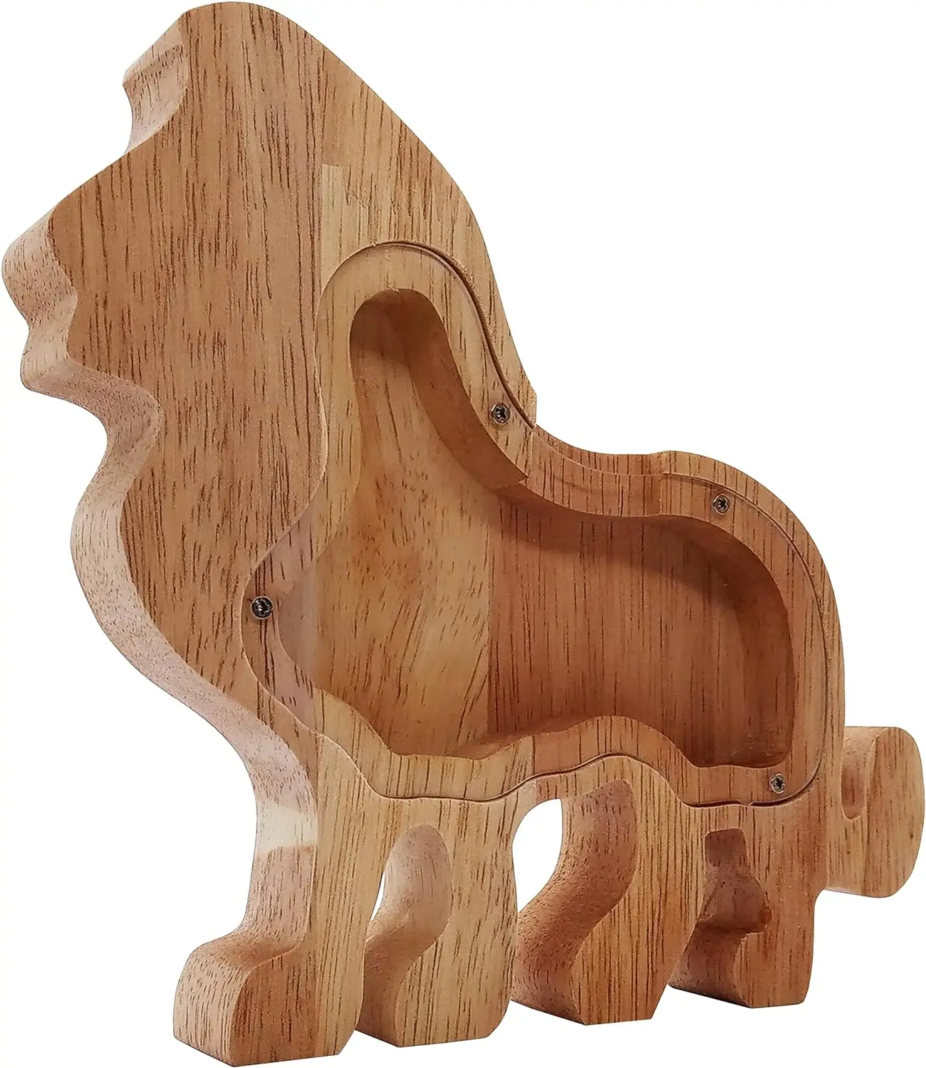 Пользовательские все виды животных формы деревянные буквы копилка