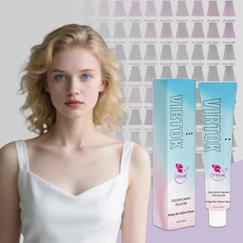 Alibaba Recommend Customizable Does Not Contain Ammonia Healthy Best Salon Hair Color Brands Hair Coloring Cream