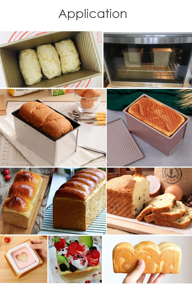 Stampo Toast 6x Pane Pullman Con Coperchio - Mini Cubo Antiaderente Per Panini Fatti In Casa - Foto 7