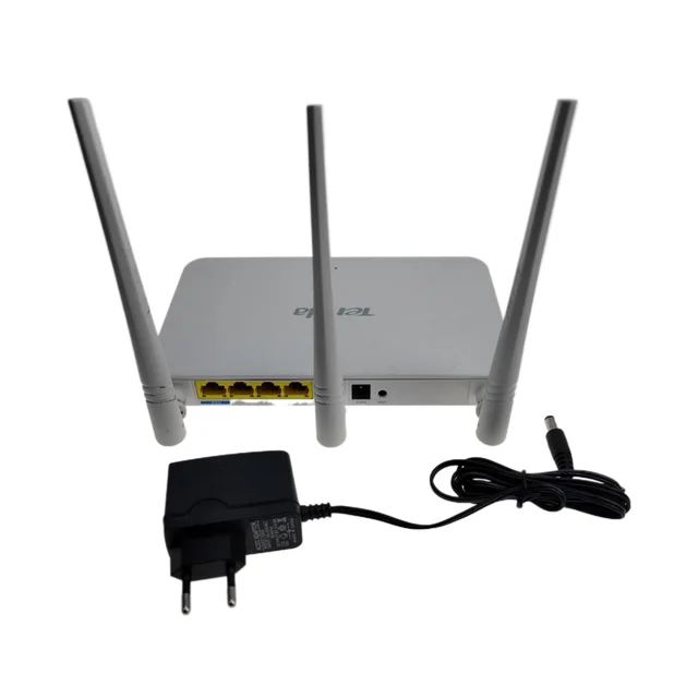 Used Tengda Wireless Router F3 Ver8.0  2.4G 300M WiSP Universal Relay English firmware operation interface
