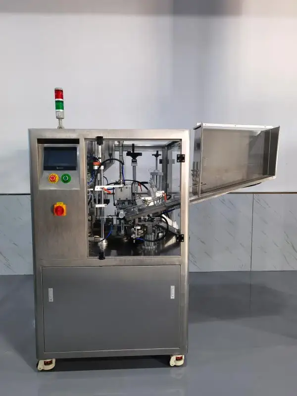 Automatic Tenstation Ultrasonic Aluminum Plastic Tube Sealer Toothpaste Packing Cosmetic Cream