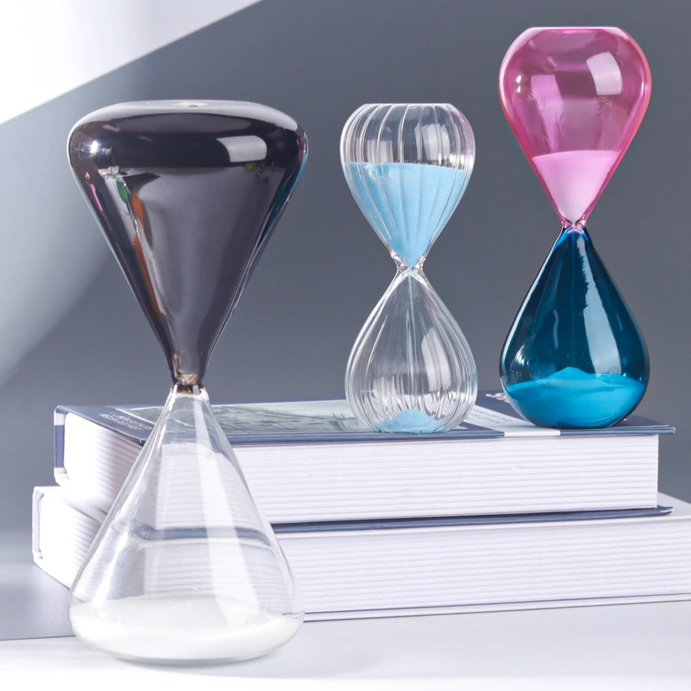 Custom 1 Hour Hourglasses Sand Timer Big Glass Sand Timer