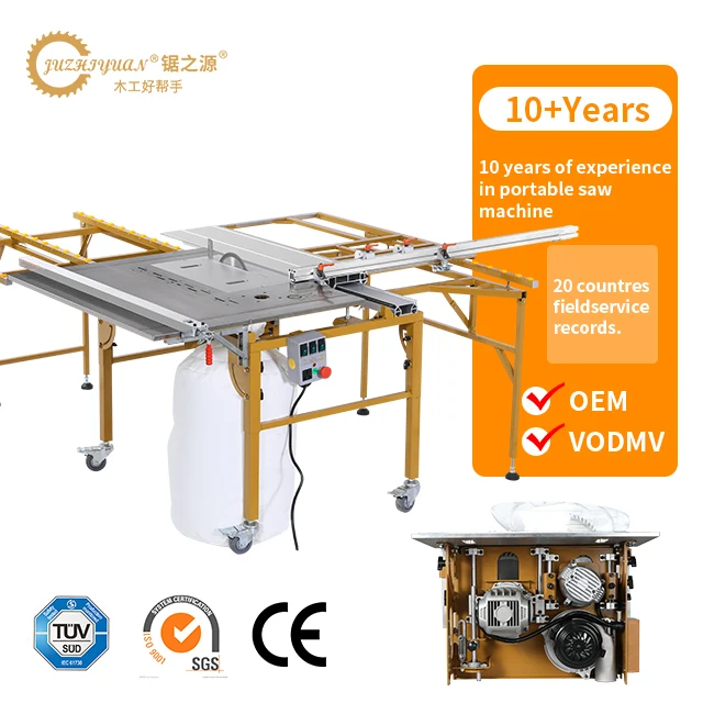 JZY Factory Wood Working Tools - Precision Table Saw