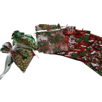 Christmas organza candy bags ...