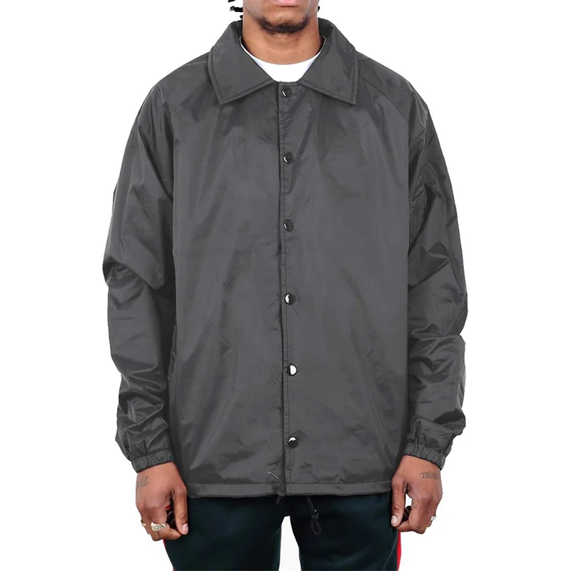 New Comfortable Breathable Plus Size Custom Branded Blank Nylon es Jacket For Mens_voghion.com