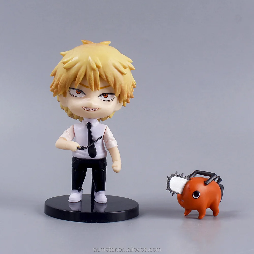 2023 New Cartoon Chainsaw Man Pvc Anime Figure Denji Power Action