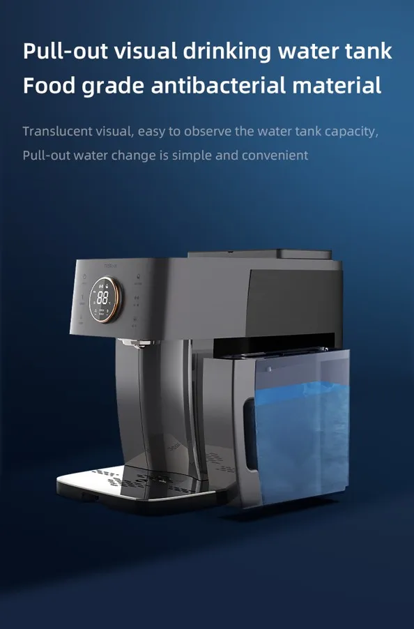 Tesran 2024 New Year Product Hydrogen Water Dispenser Household Hotel Desktop Hot Electrolysis Water Dispenser on Sale