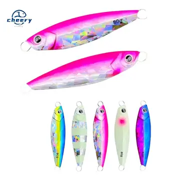 CHEERY Direct Sales Metal Jig Lure Iron Plate Bait Drop-Shot Lead Fish Artificial Hard Bait 60g Saltwater Fish No Hooks – Metal Jig – view 2