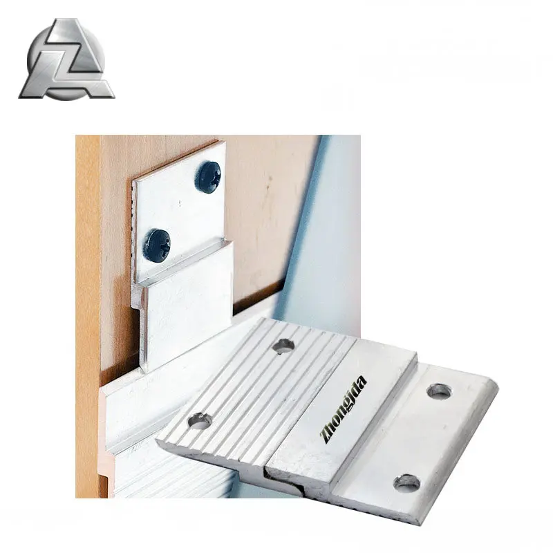 Interlock Together Heavy Duty Zbar Aluminum Panel Hanger Z Clips