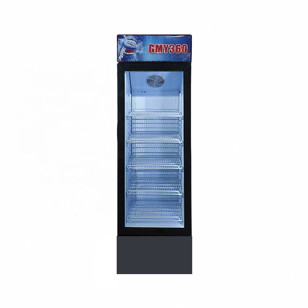 Red Bull Fridge - 235L Glass Door Refrigerator for Drinks