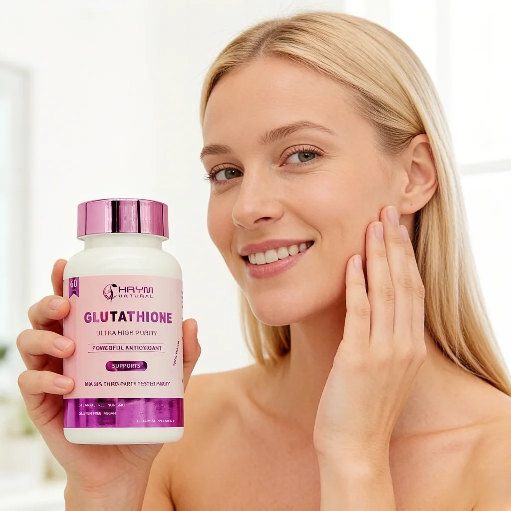 OEM Own Brand High-Quality High-Dose Glutathione Collagen Vitamin C  Whitening Capsules