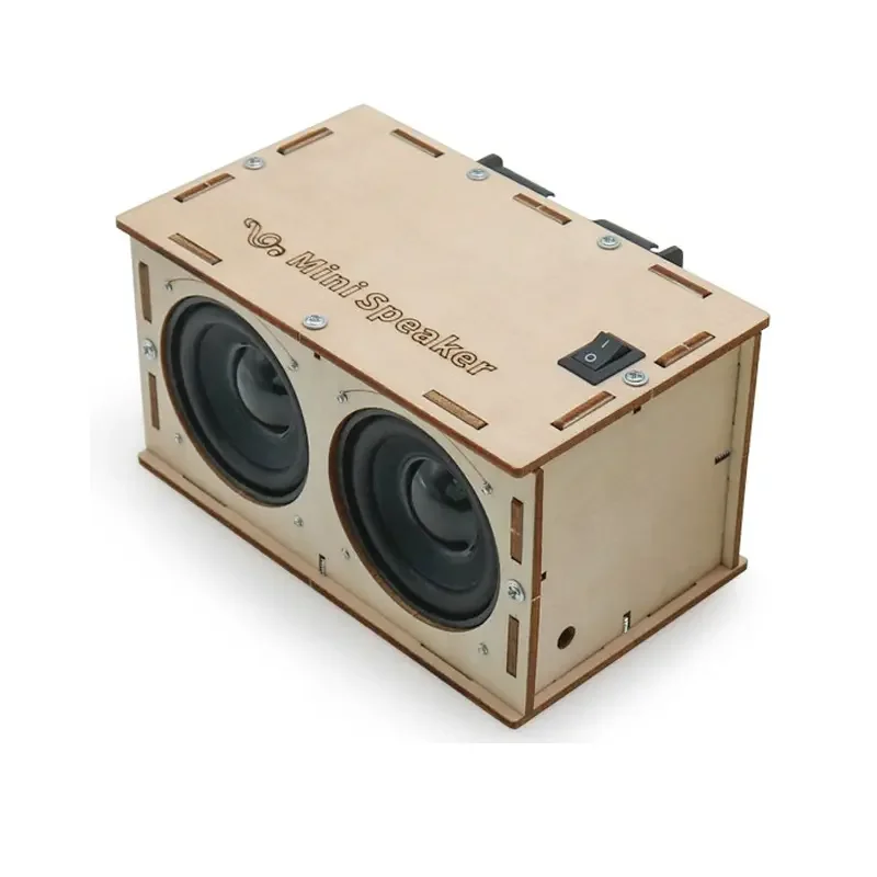 Mecctuck DIY Radio Bausatz Aus Holz – FM 87–108 MHz, STEM-Spielzeug, Mit Farben & Pinseln, Batteriebetrieben