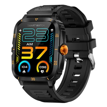 New Ip68 Inteligente sport Smart Watch Kt71 1.96inch Screen App Dafit Phone Call Heart Rate Sleep Steps Count Smartwatch