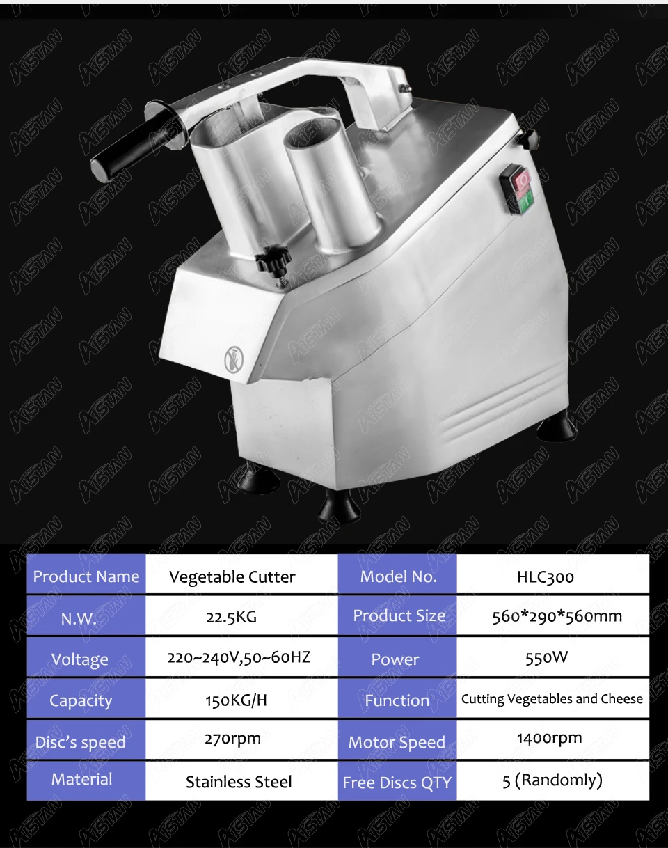 HLC300) Vegetable Cutting Machine