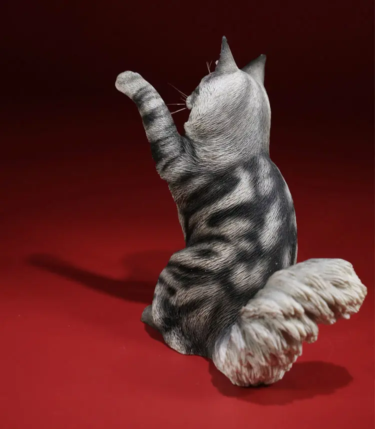 Animais  Estátua de resina de um gato brincalhão realista - Déco et  Artisanat