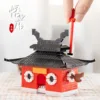 Monkey king temple-368 building blocks-color box