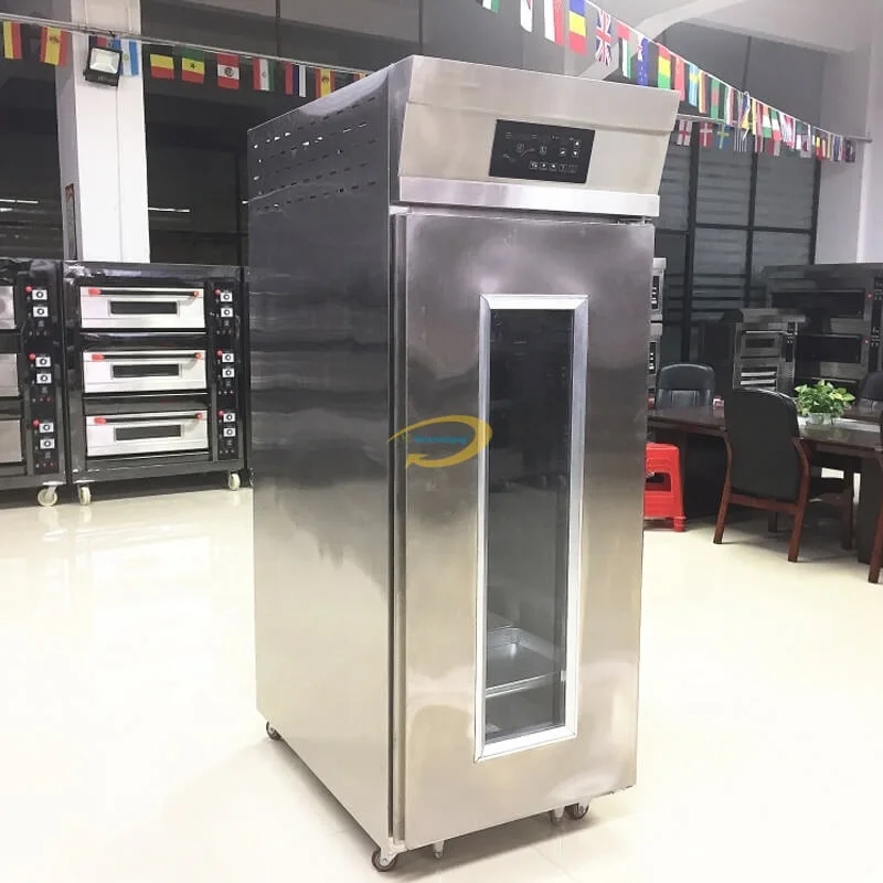 Commercial Bakery Bread Dough Proofer Machine Bread Proofer Cabinet with Trolley