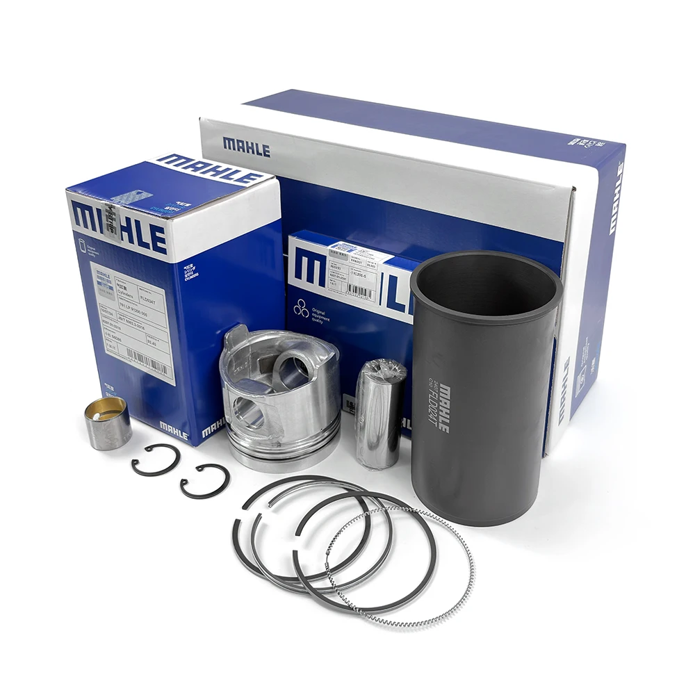 Komatsu 6d95-5 Engine 5 Sets Cylinder Liner Kit Complete Combination Parts Cylinder Liner Piston Ring Piston Pin Full Set
