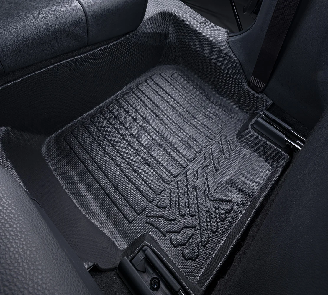 All Weather 5D TPE Car Floor Mats Waterproof Anti-slip 5D TPE Car Mats Use for PRADO 2017