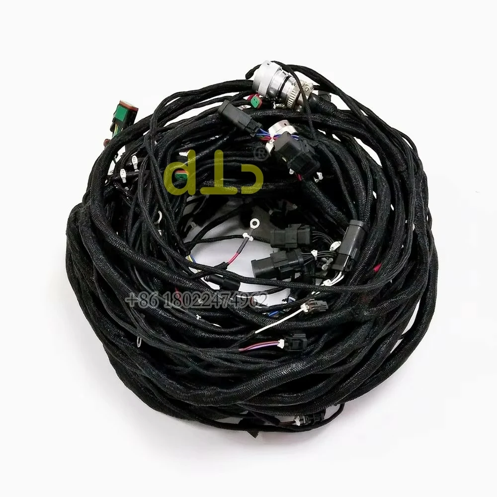 Construction Machinery Parts 209-06-73311 209-06-73312 OEM Excavator Wiring Harness PC800-7 PC600-7 PC750-7 6D140 Main Harness