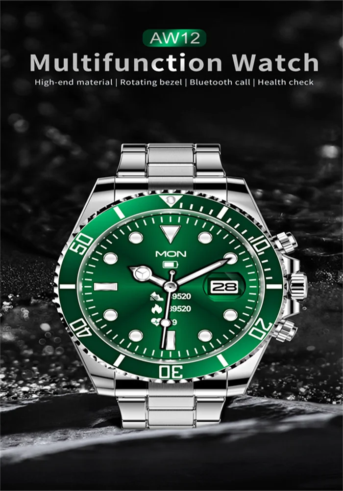 New Design Top Band Hot Men Smart Watch 