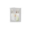 Une couche de blanc transparent