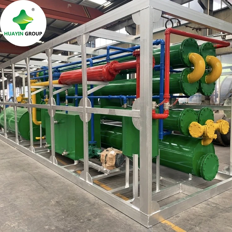 Depolymerization Waste Plastic Pyrolysis Machine 50t Turnkey Plant