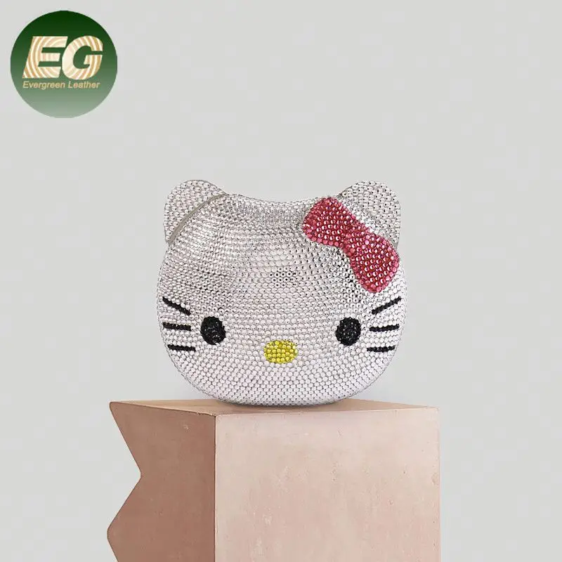 Crystal HK Kitty Bag – Bling'd Up