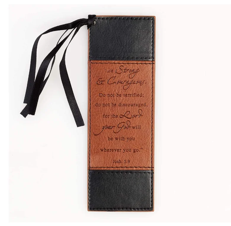 Personalized Leather Bookmarks Christian Art Gifts Bookmarks