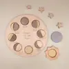 Montessori Moon phase disk