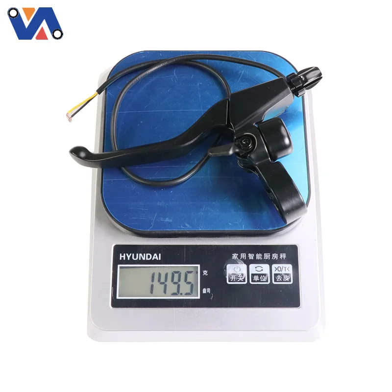 8 scooter brakes lever left with bell for electric scooter parts accessories brake lever replace-6