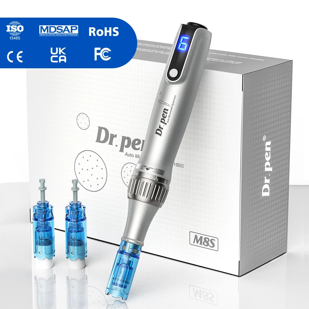 MTS Derma Pen Dr Pen M8S ワイヤレスマイクロニードル治療 しわや傷に対応
