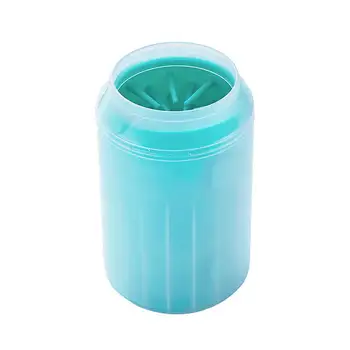 High quality portable pet cleaning paw cleaner cup multi-colors portable pet paw cleaning cup dog feet cleaner