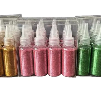 EVA Coating Biodegradable Glitter Powders in Customized Colors with EU inspection report