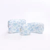 #Blue Bow Pouch