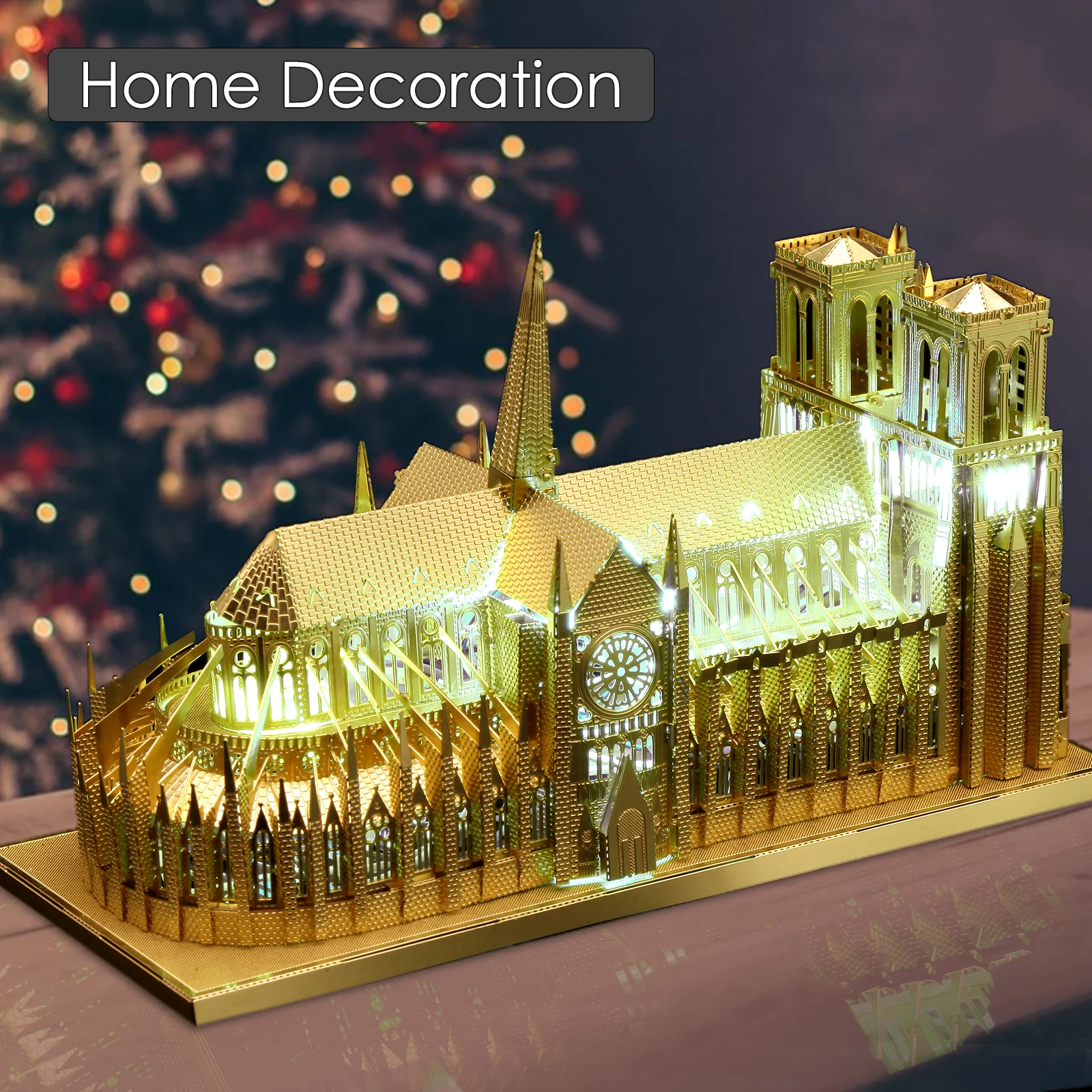 piececool notre dame cathedral paris 3d