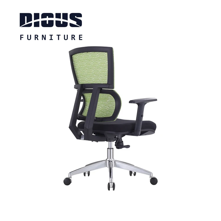 Dious cheap popular metal arm chair screw lift office chair in China