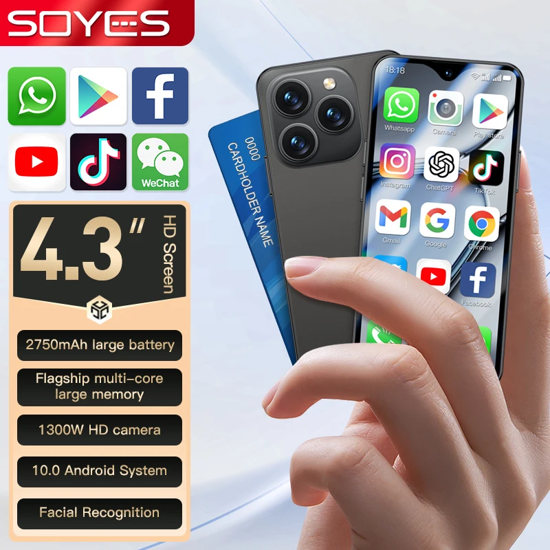 SOYES XS18 Pro Max Mini Smartphone 4,3 