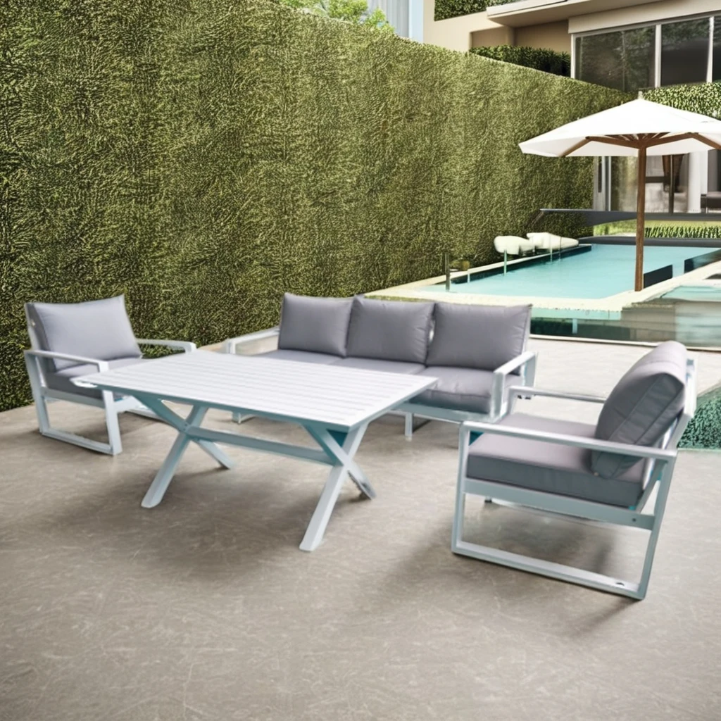 High Quality Contemporary Design Outdoor Aluminum Sofa Seat New Fashion ...