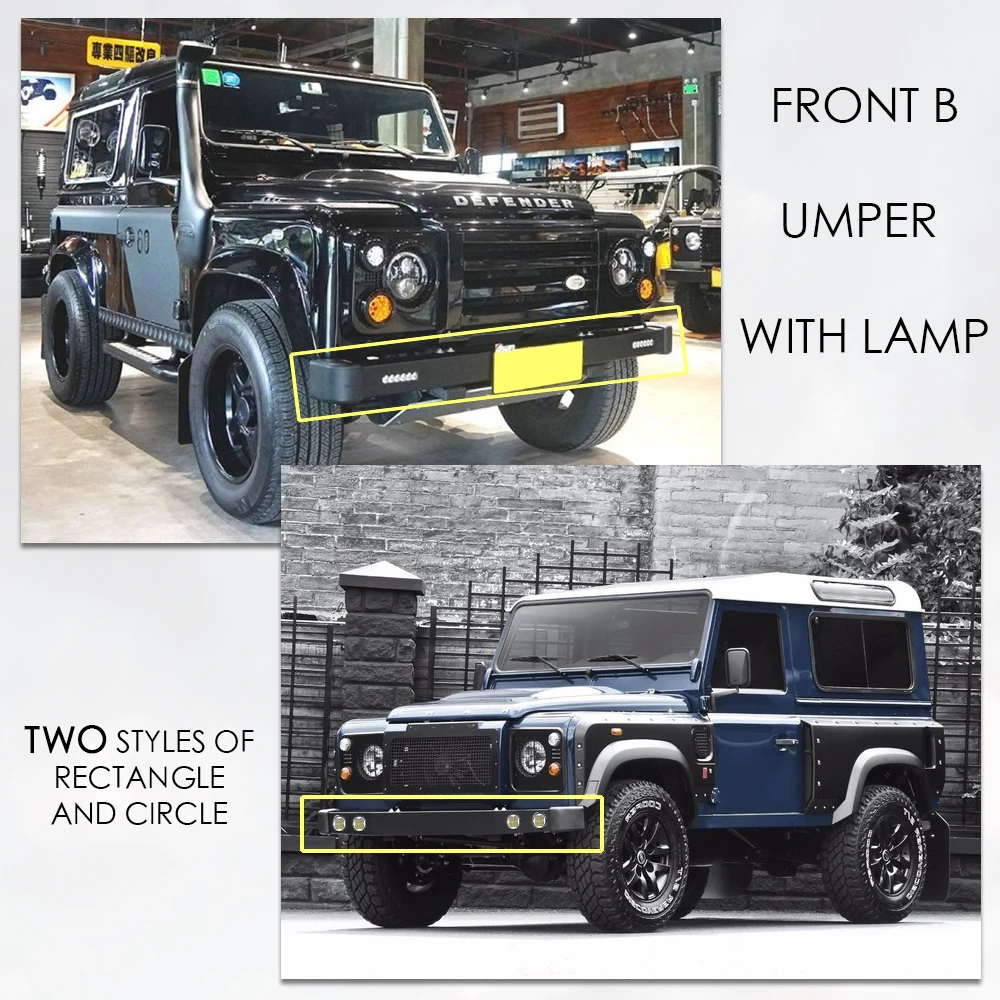 ランドローバー ディフェンダー 90 110用 4x4 アクセサリー LEDライト