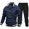 Navy Blue and Black Pants