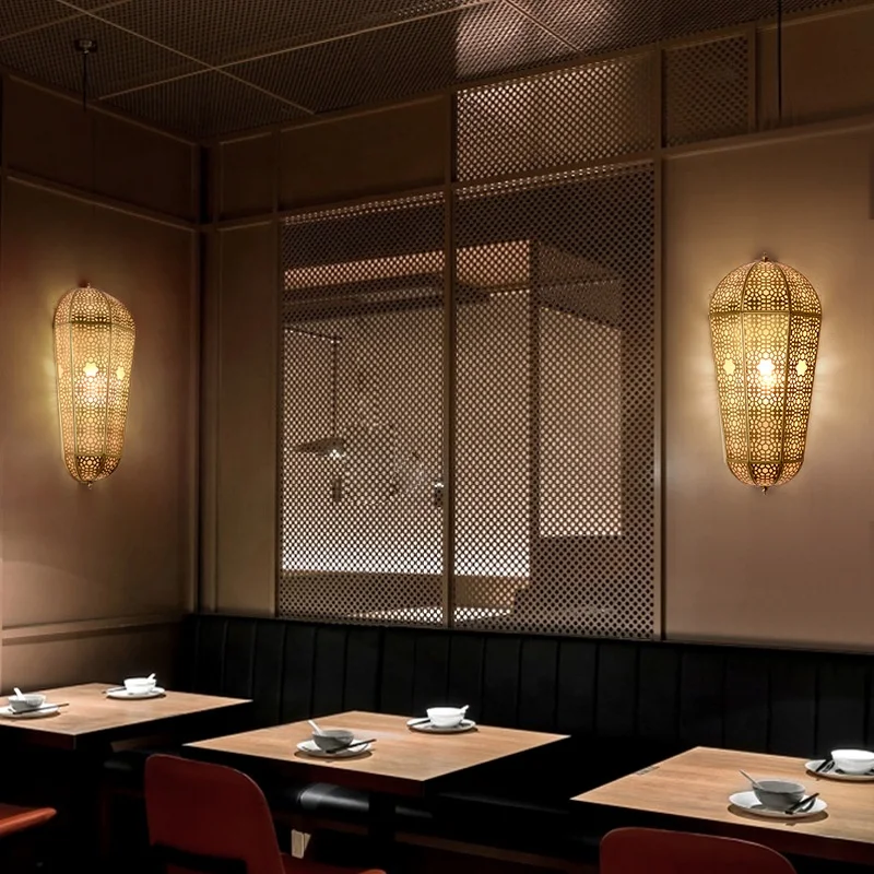 Antique wall lights 