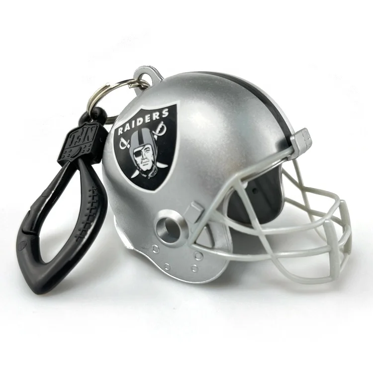 Custom Plastic Made 3d Football Helmet Keychain Mini Key Chains With Clip Toy Buy Football