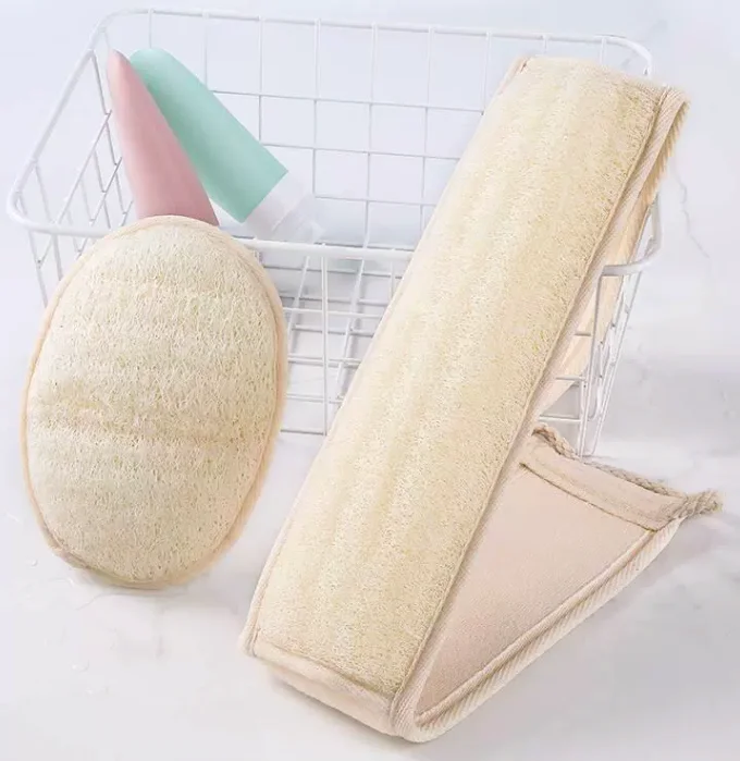 50x Luffa Peeling Pads – Natürliche Körperpeelings Für Dusche & Bad