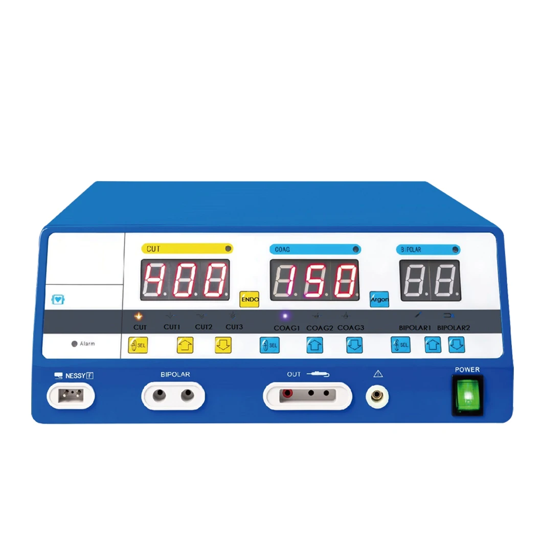 Medical Electrosurgery High Frequency 400W Bipolar Electrosurgical Cutter Cautery Unit manufacture