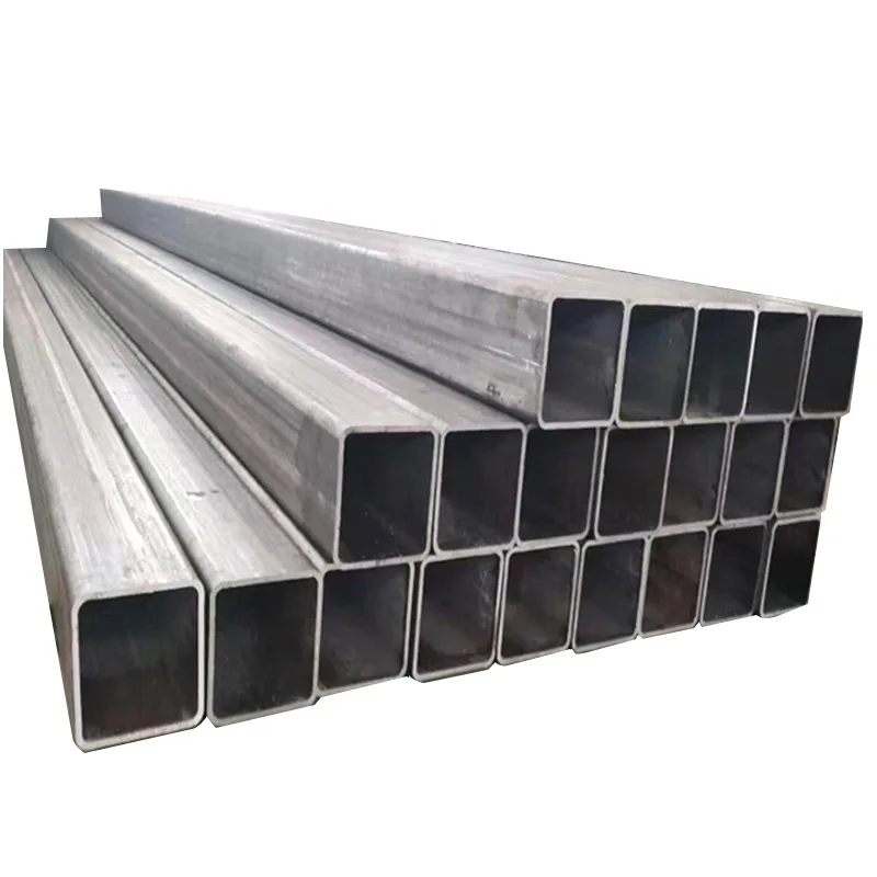 Hot Rolled Mild Carbon Steel Pipe Square Seamless Tube 200X200 mm 100*50*4mm 6m Length Rhs Shs