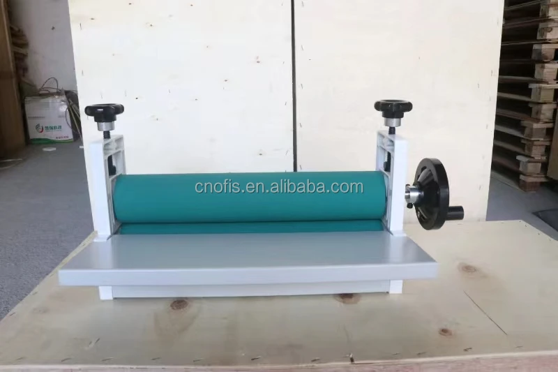 LBS350 350mm Manual Cold Laminating Machine Factory Supply for Advertising Image Lamination Compatible A3 A4 A5 A6 Paper Sizes