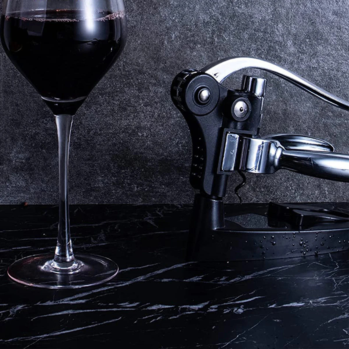 Wholesale 4pcs Bar Tools Wine Bottle Corkscrew Opener In Pourer Wooden